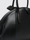 medium purse smooth calfskin leather handbag with snap closure