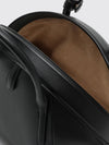 medium purse smooth calfskin leather handbag with snap closure
