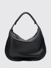 marcie shoulder bag chloé in calfskin leather with braided handle