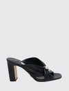 rafi high-heel mules sandals in smooth leather