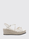 nyra woven leather wedge sandals
