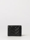 gg marmont chevron matelassé nappa bifold wallet