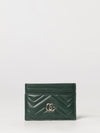 gg marmont quilted chevron nappa leather card holder