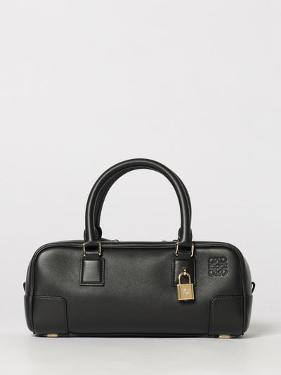 amazona 23 nappa calfskin handbag with embossed logo