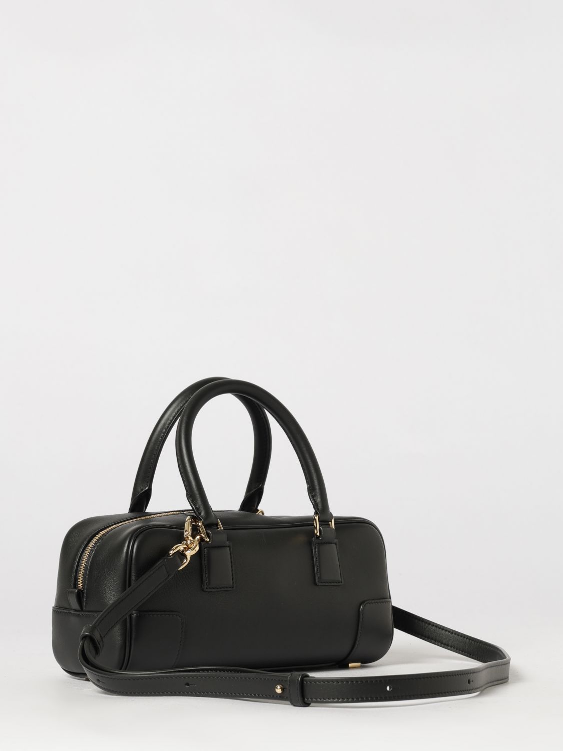 amazona 23 nappa calfskin handbag with embossed logo