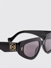 anagram flared cat-eye acetate sunglasses with contrast logo