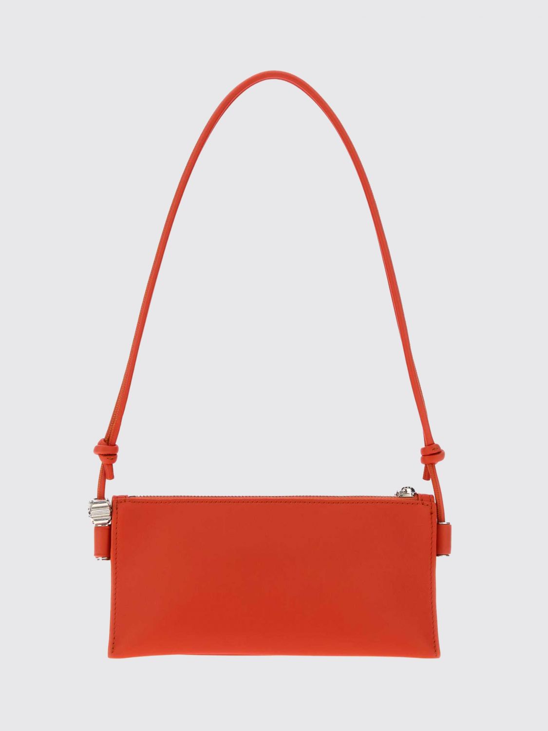 joya knotted handle shoulder bag in nappa leather