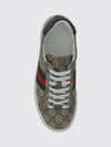 ace low top gg supreme fabric monogram sneakers