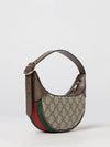 ophidia rounded mini top handle bag in gg supreme canvas