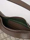 ophidia rounded mini top handle bag in gg supreme canvas