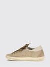 super-star suede calf leather sneakers with distressed effect
