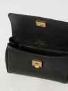 my sicily mini handbag in leather with logo charm