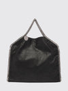 falabella large tote bag in alter mat with chain trims