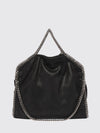 falabella large tote bag in alter mat with chain trims