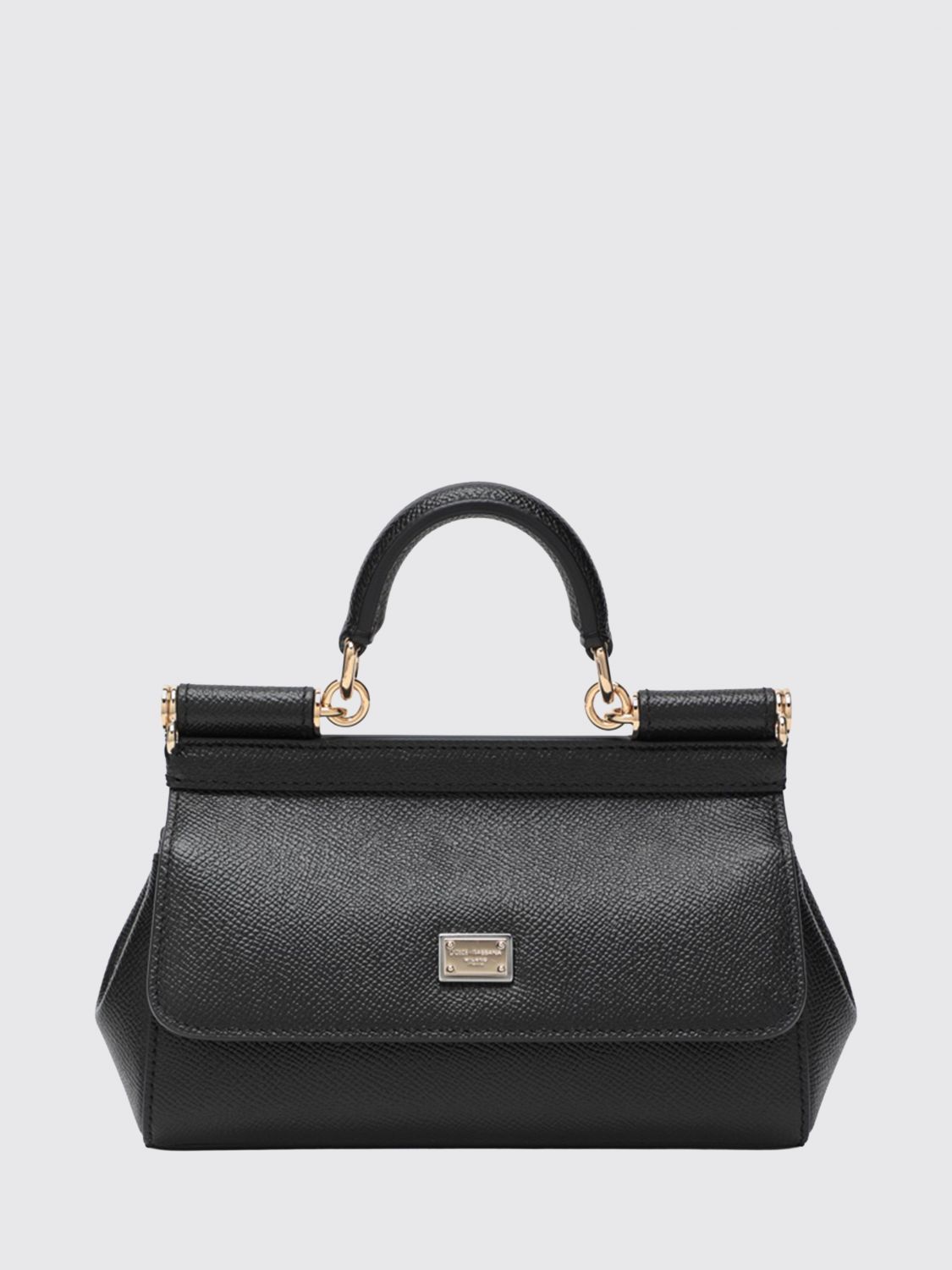 sicily mini grained calfskin handbag