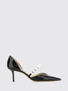 aurelie patent leather pumps with pearls and stiletto heel