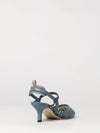 colibrì lite slingback pumps in ff monogram mesh with mid heel