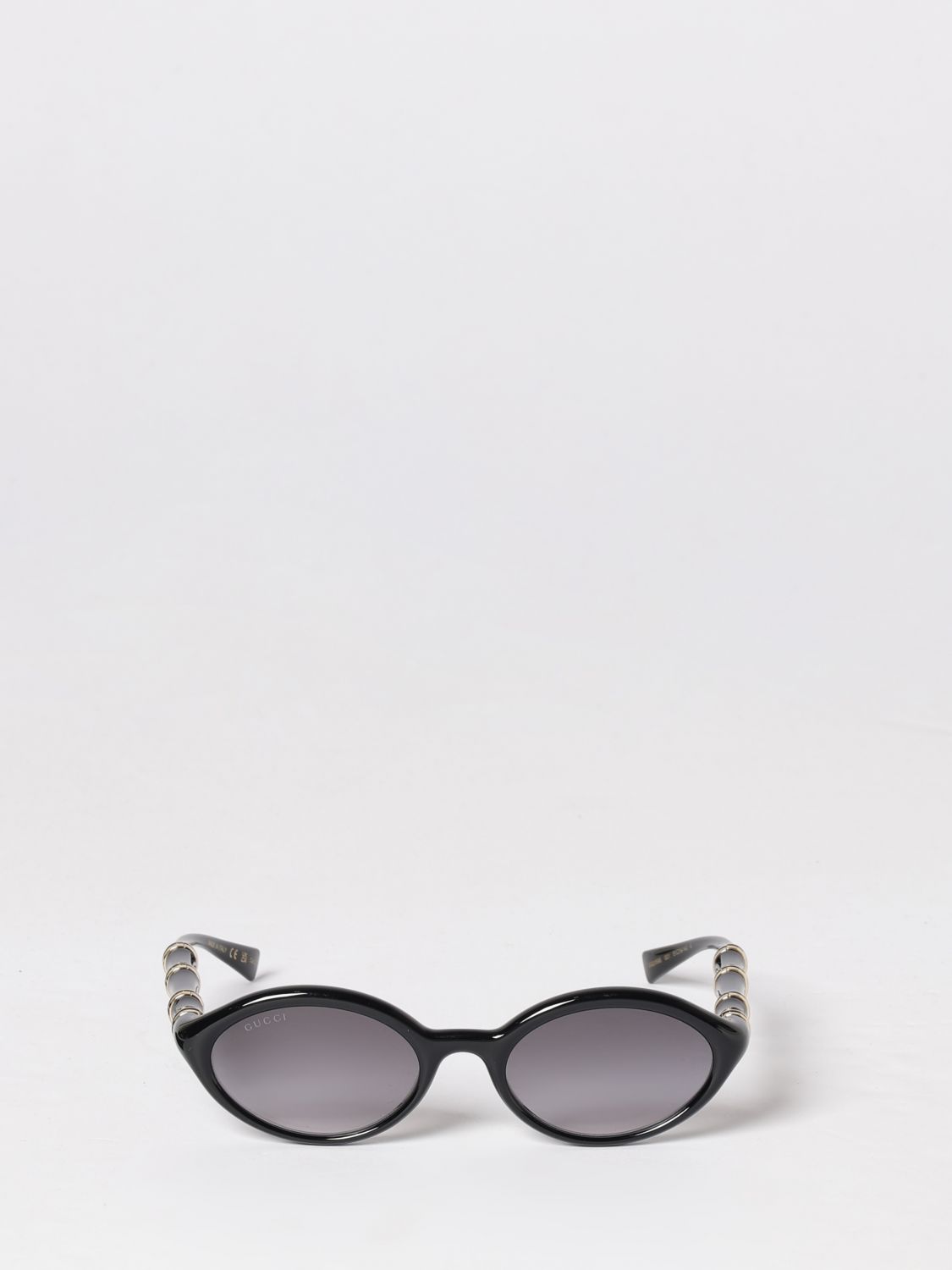 vintage-style rounded acetate sunglasses