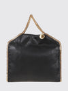 falabella large tote bag in faux leather with chain detail