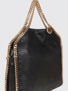 falabella large tote bag in faux leather with chain detail