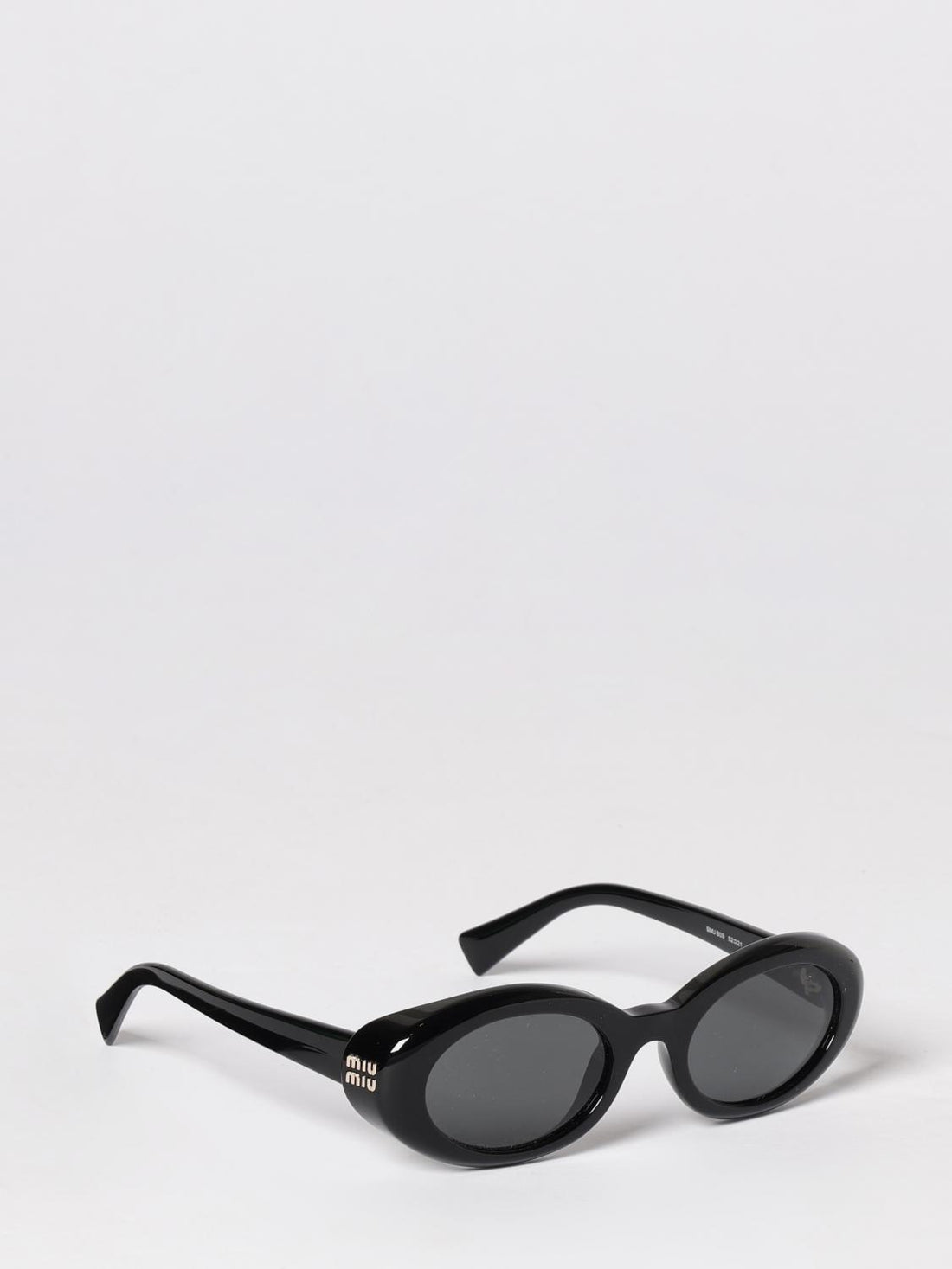 MIU MIU 52 oval tortoiseshell acetate sunglasses