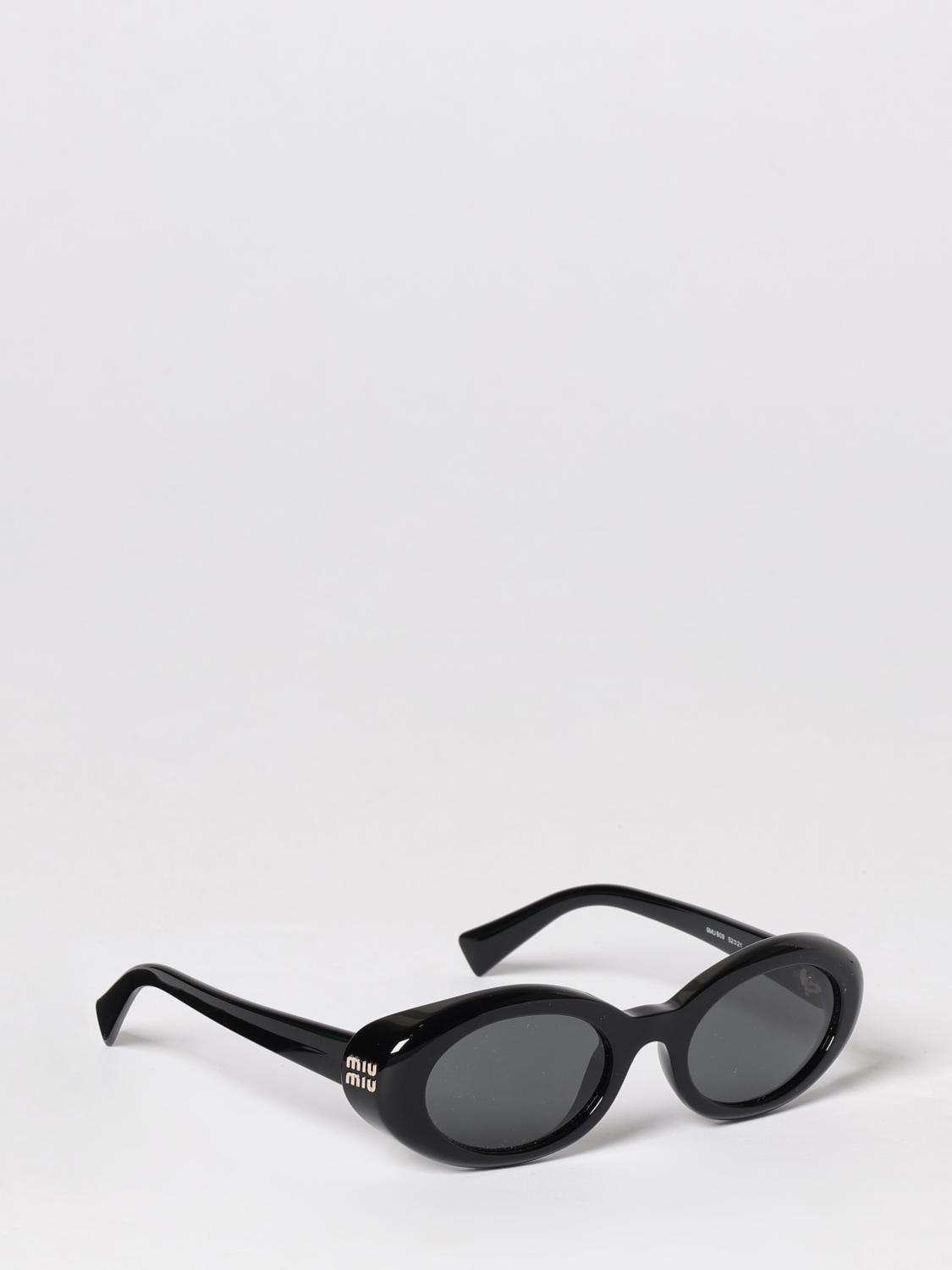 oval tortoiseshell acetate sunglasses