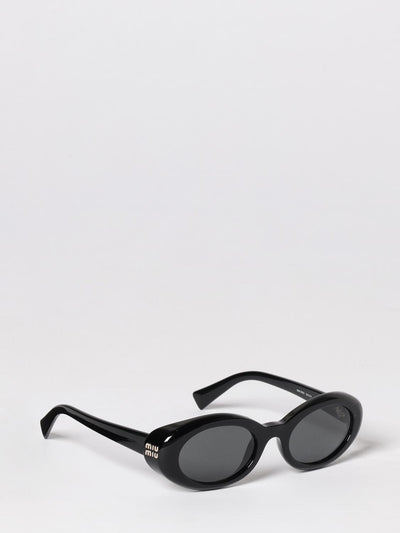 oval tortoiseshell acetate sunglasses