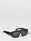 acetate shield sunglasses with colored lenses