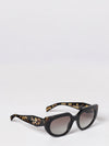 animal print acetate cat-eye sunglasses