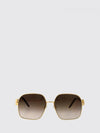 oversized square ff monogram metal sunglasses