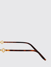 oversized square ff monogram metal sunglasses