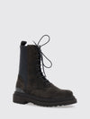 woman's flat ankle boot