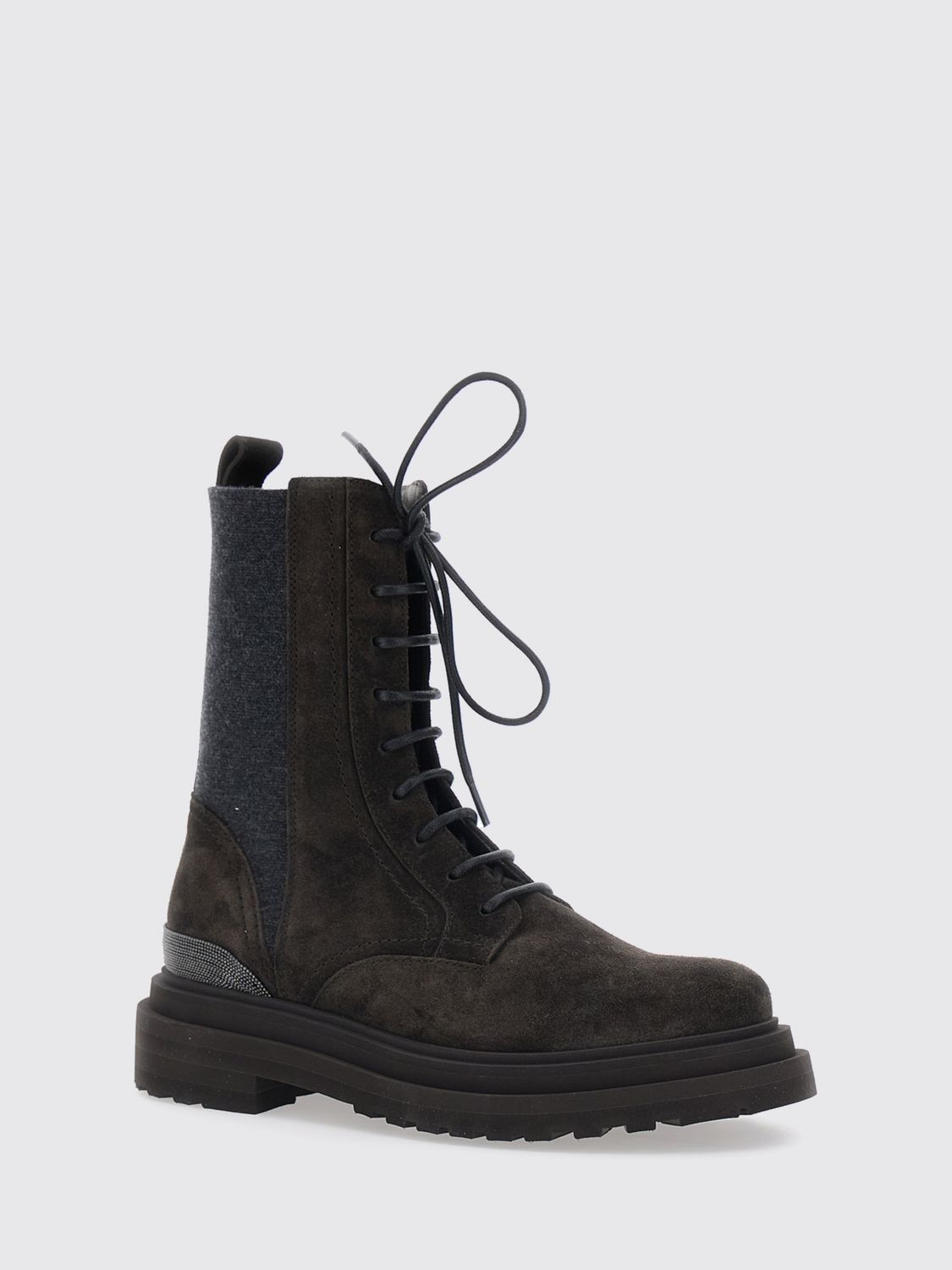 woman's flat ankle boot