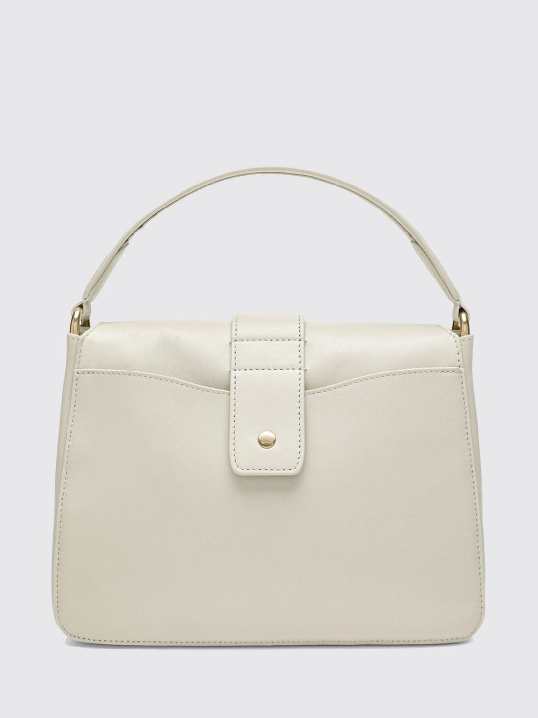 BURBERRY OS rider handbag in smooth lambskin with the ekd logo