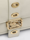 rider handbag in smooth lambskin with the ekd logo