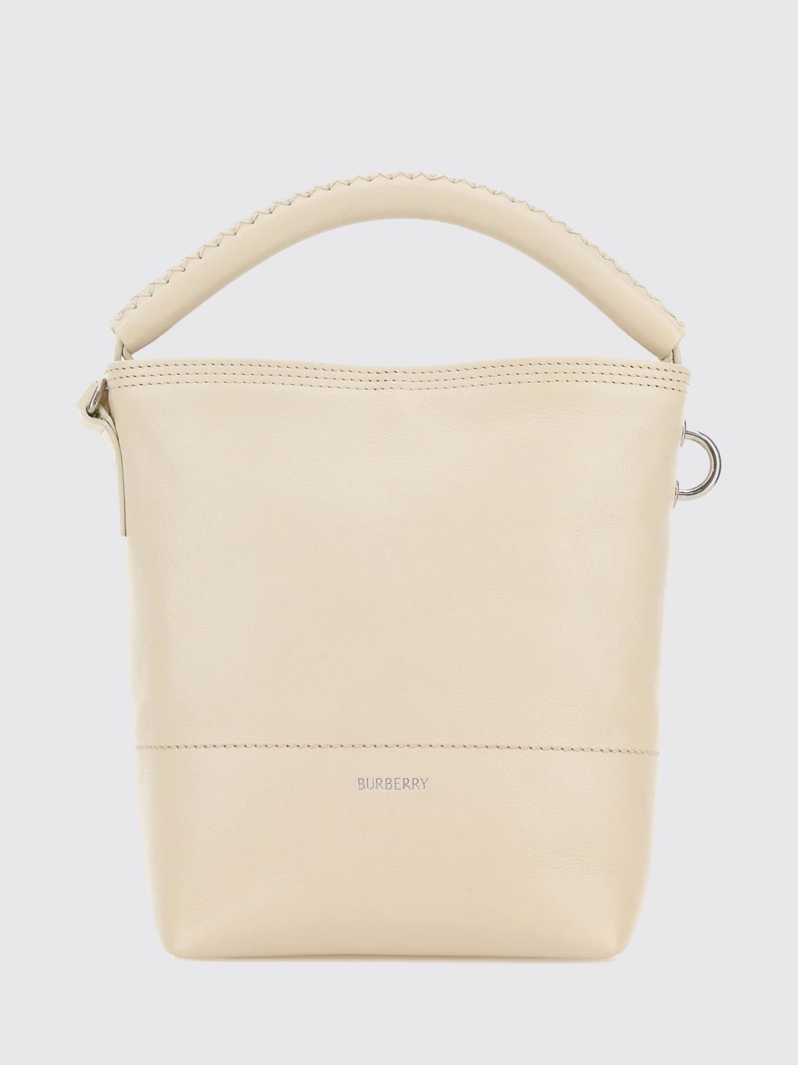 b clip mini bucket bag in smooth calfskin leather