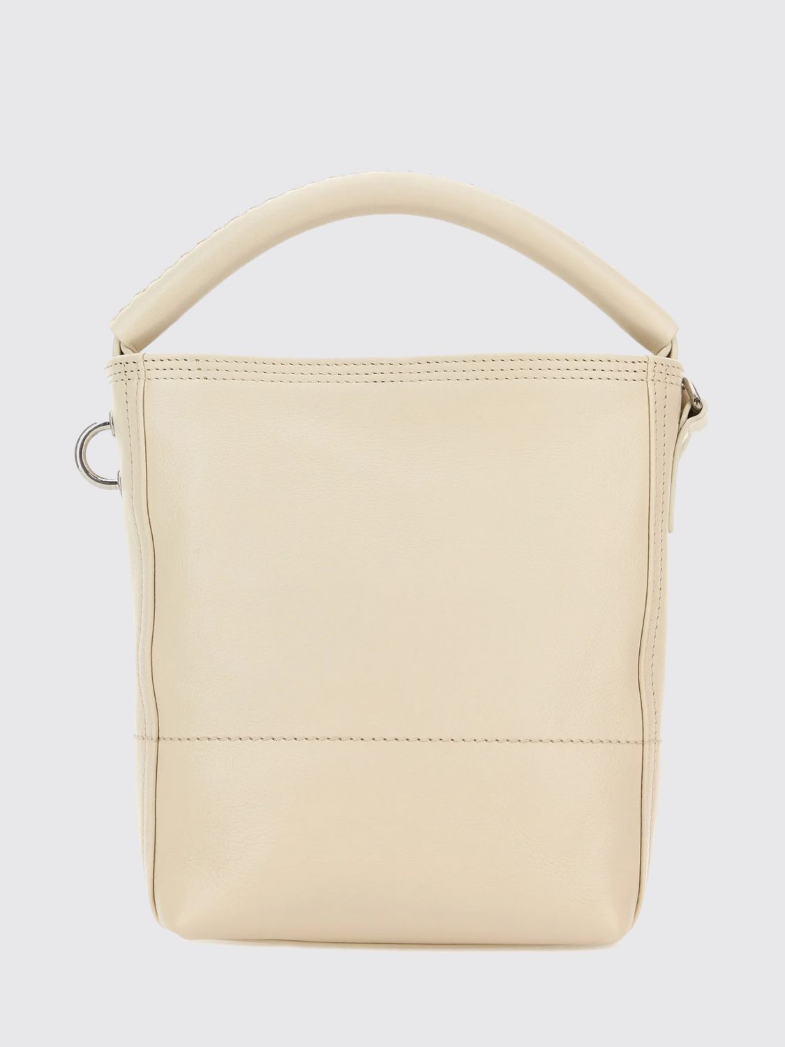 b clip mini bucket bag in smooth calfskin leather