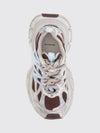 3xl mesh sneakers with distressed effect