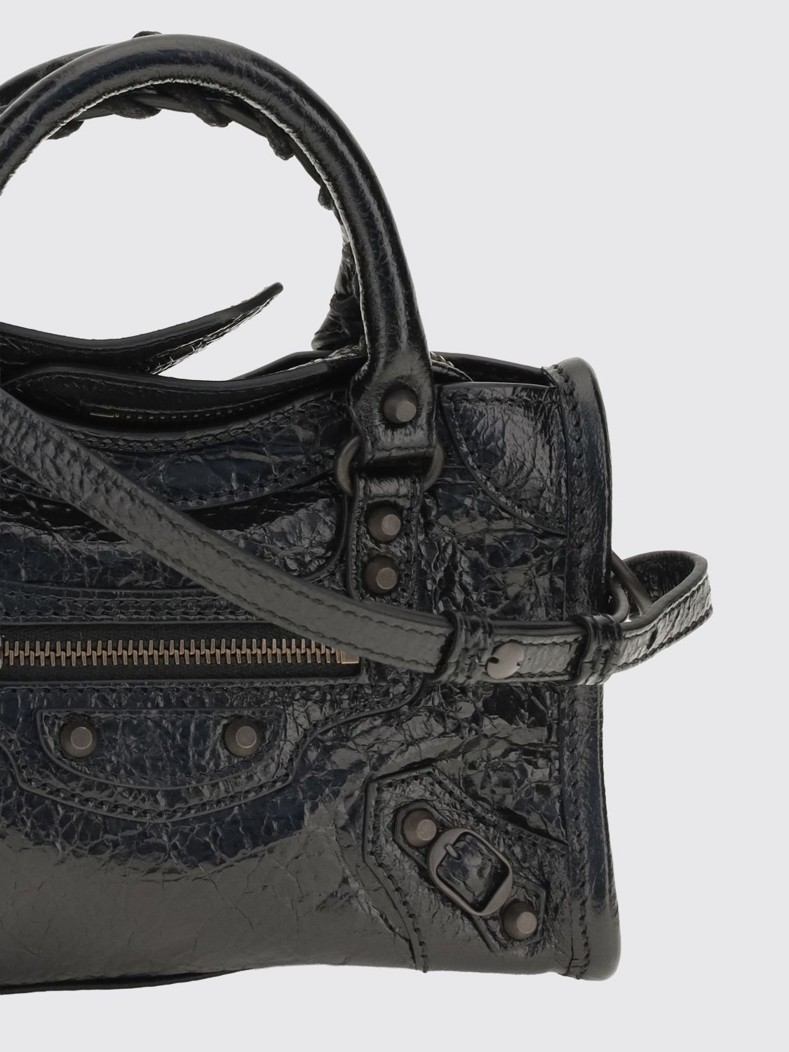 le city nano studded arena lambskin mini bag