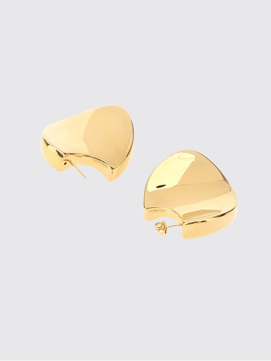 disc pendant earrings in 18k gold-plated sterling silver