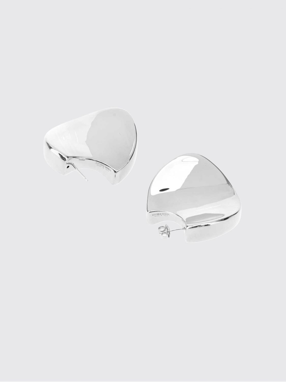 disc oval-shaped sterling silver dangle earrings