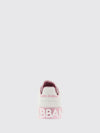 portofino calfskin trainers with logo and gold details