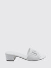 calfskin mules with cut-out dg monogram