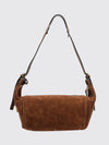 paddington shoulder bag chloé in calfskin leather with padlock