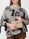 falabella vanity mini bag in faux leather with chain strap
