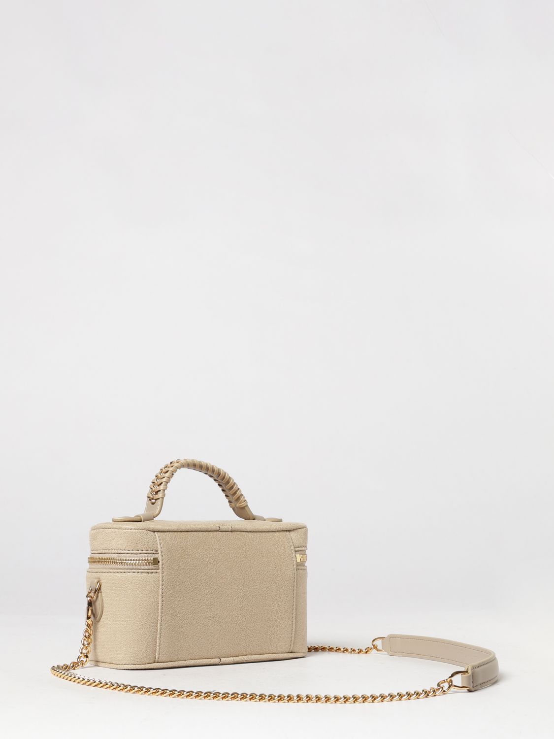 falabella vanity mini bag in faux leather with chain strap