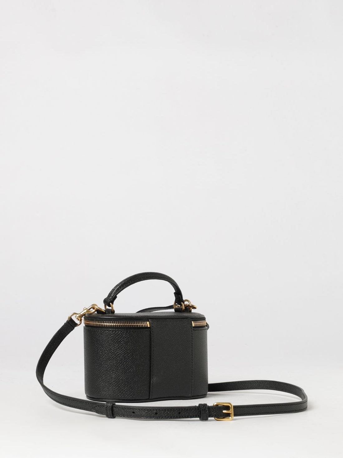 VALENTINO GARAVANI OS vanity mini bag in grained leather with vlogo signature