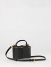 vanity mini bag in grained leather with vlogo signature