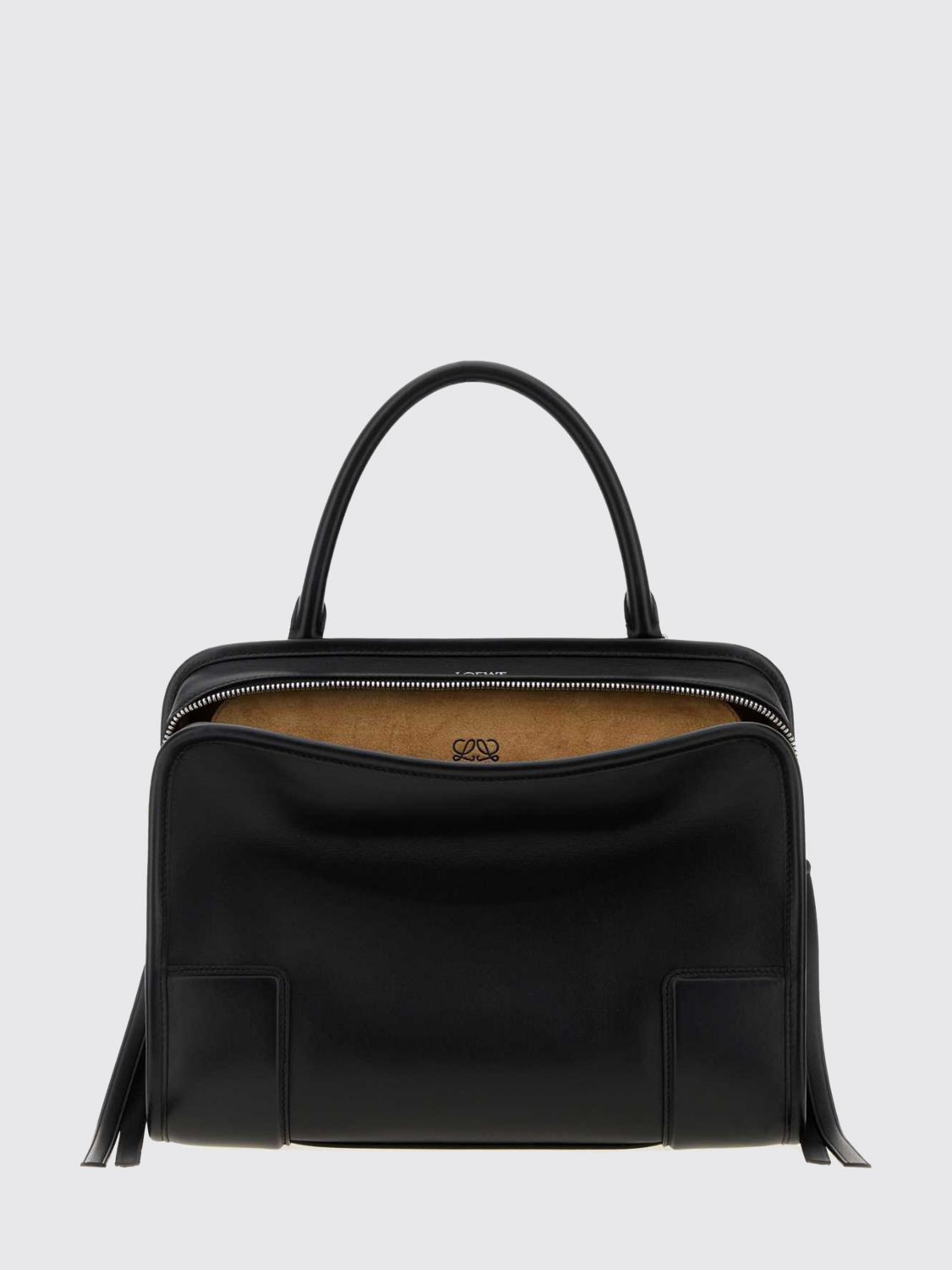 amazona 180 calfskin leather handbag with removable shoulder strap