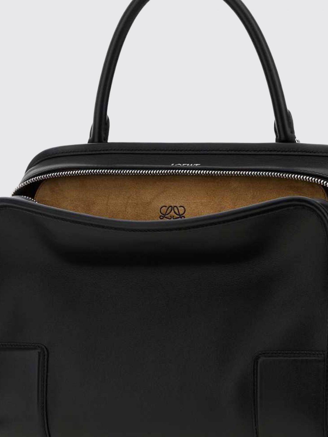 amazona 180 calfskin leather handbag with removable shoulder strap
